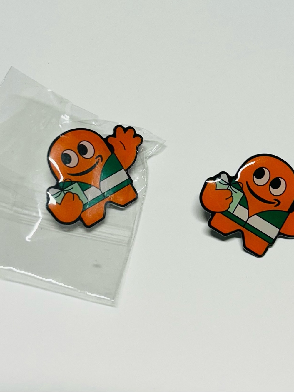 New Amazon Employee Peccy Pin
 - Cute Safety Vest Design